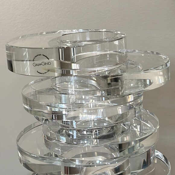 Arik Levy Twisters Series Vase Designed for Gaia & Gino - Signed, Handmade 2005 - Picture 12 of 12